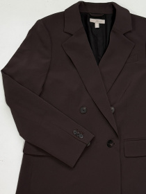 Блейзер H&M модель 7763367wer_Сливовый Фото