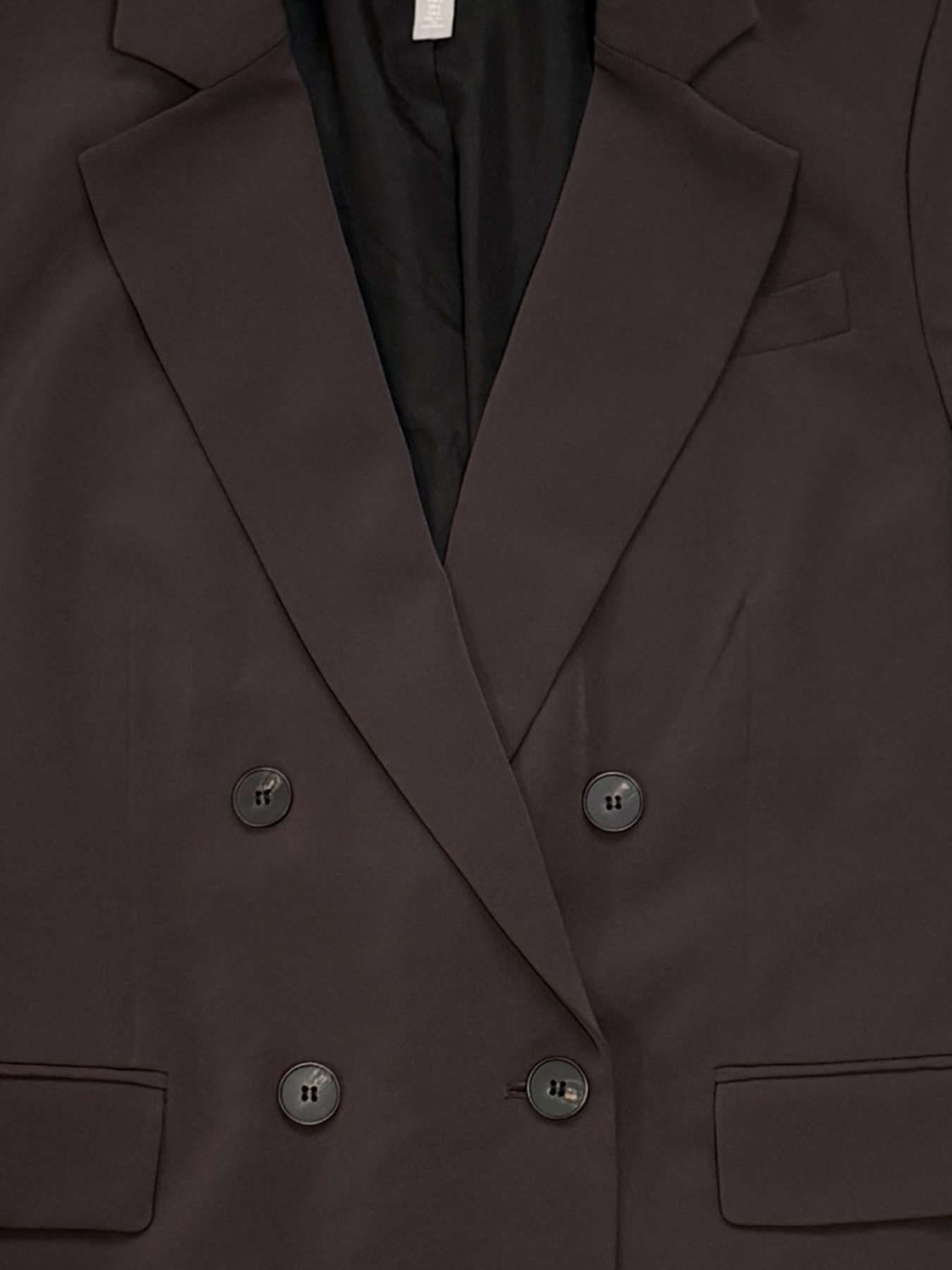 Блейзер H&M модель 7763367wer_Сливовый Фото