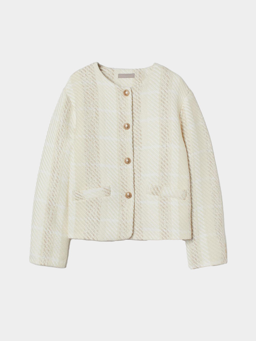 Жакет H&M модель 1452344wer_Светло-бежевый Фото