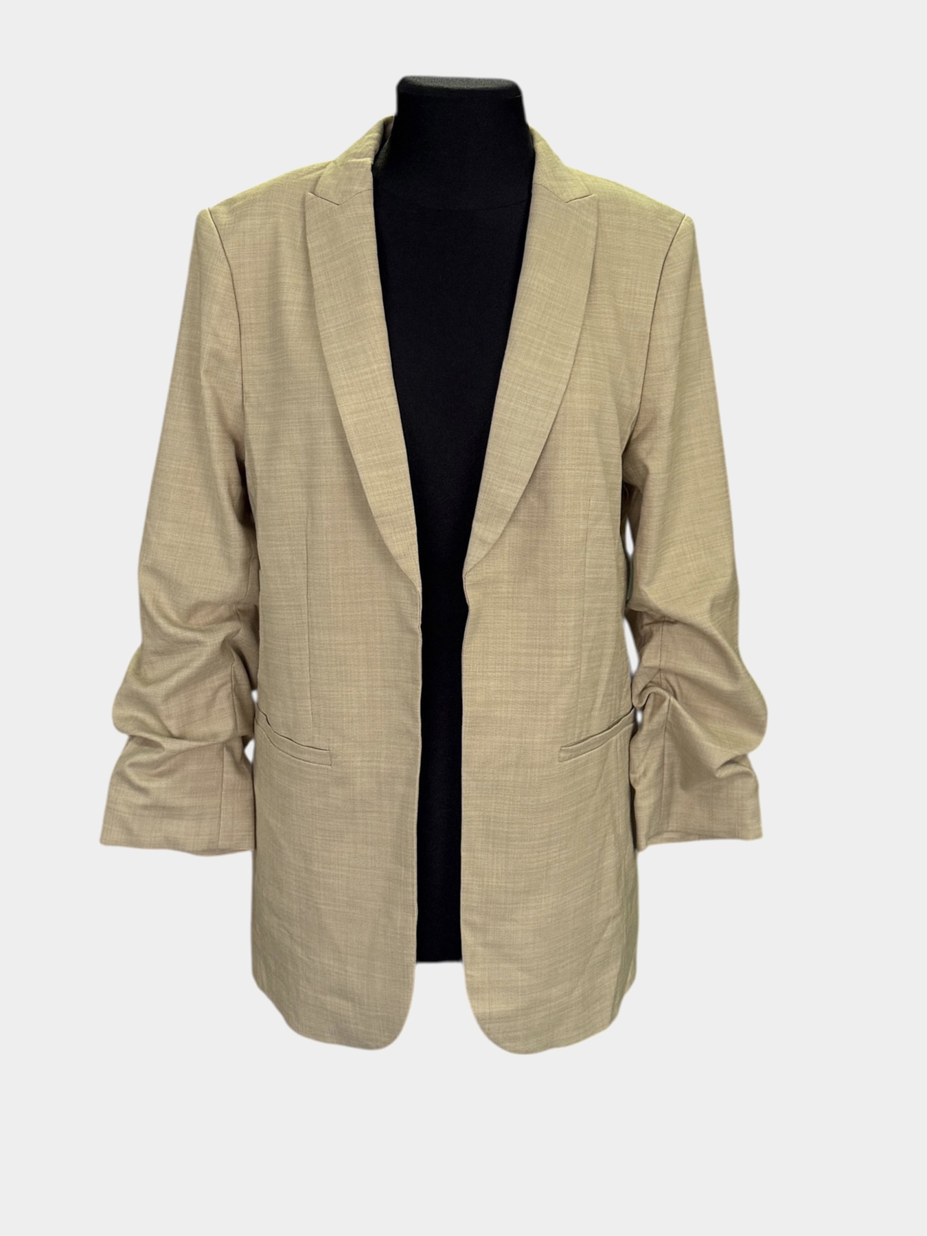 Блейзер H&M модель 2521249wer_Бежевый Блейзер H&M модель 2521249wer_Бежевый Фото