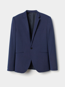 Пиджак H&M модель 7139912wer_Темно-синий Фото