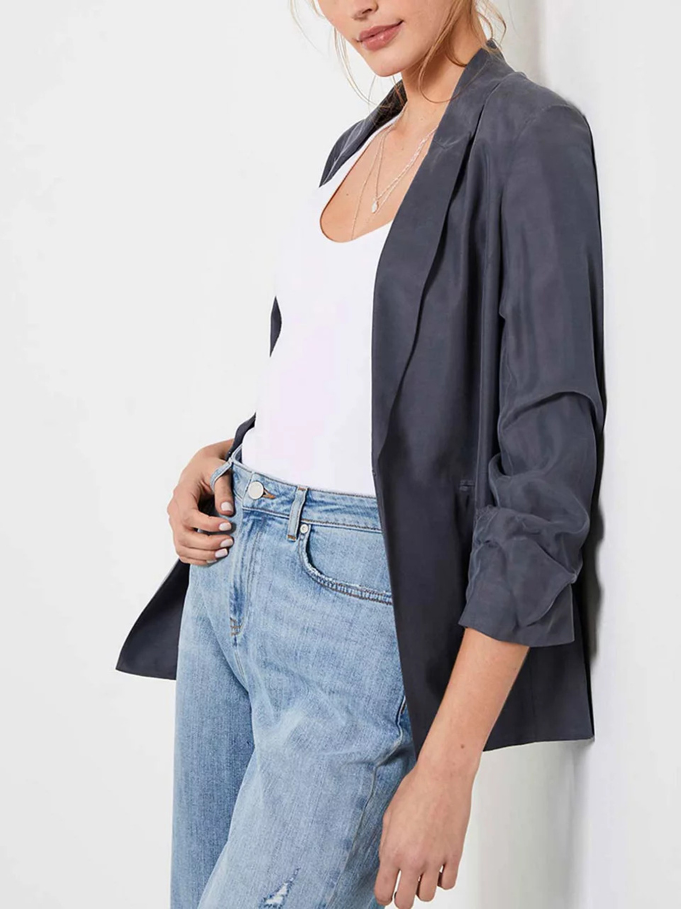 Жакет H&M модель 9357274wer_Серый Фото