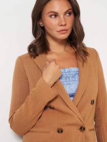 Блейзер H&M модель 8323111wer_Светло-коричневый Фото