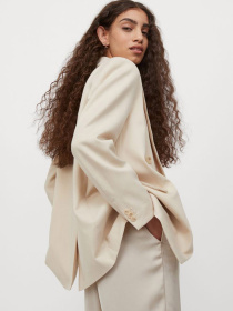 Блейзер H&M модель 9691003wer_Светло-бежевый Фото