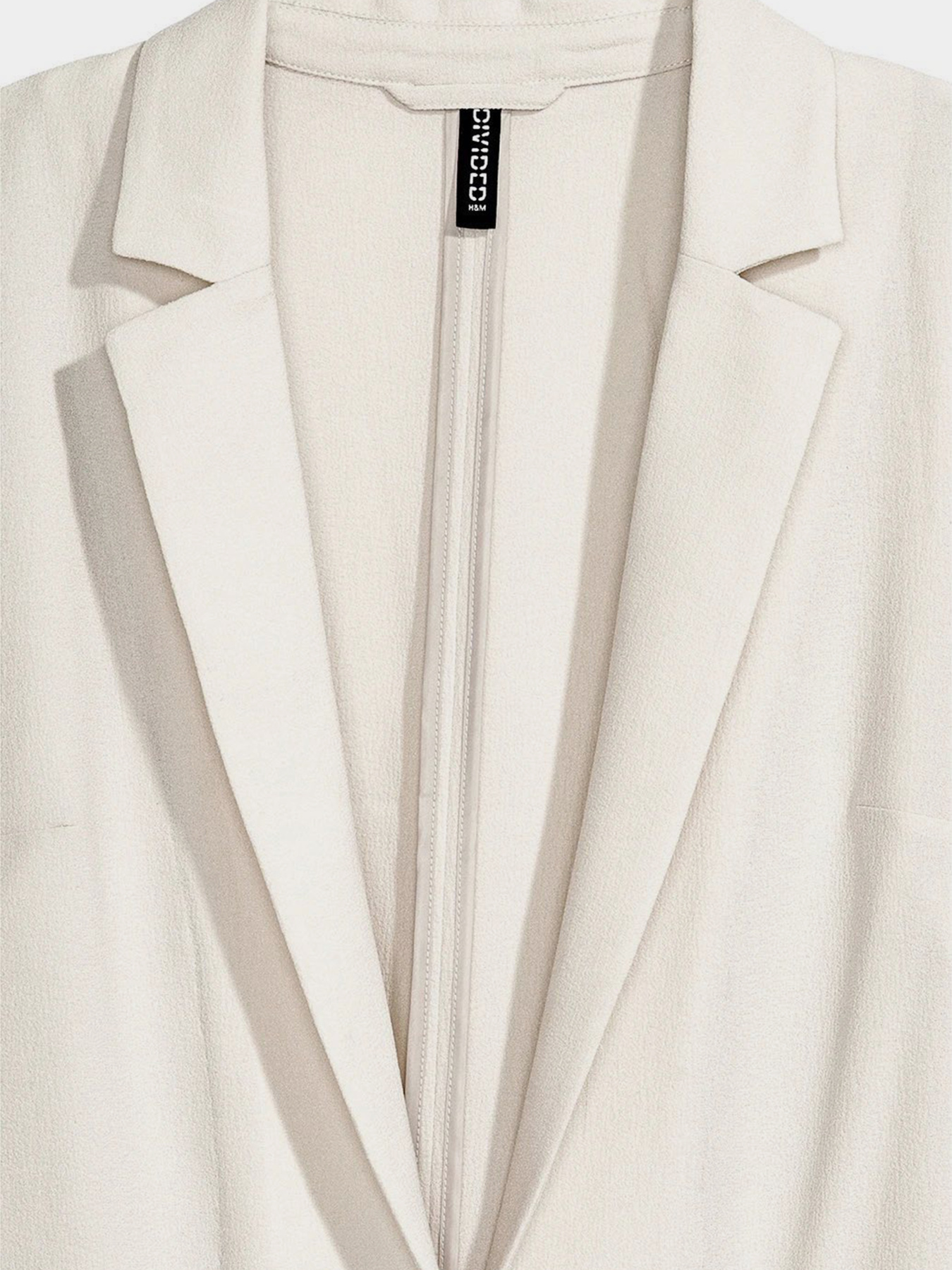 Блейзер H&M модель 2583691wer_Молочный Фото