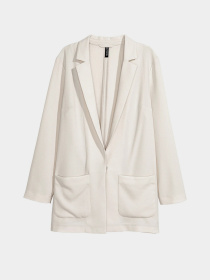 Блейзер H&M модель 2583691wer_Молочный Фото