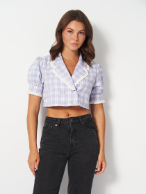 Жакет H&M модель 2324638wer_Сиреневый Фото