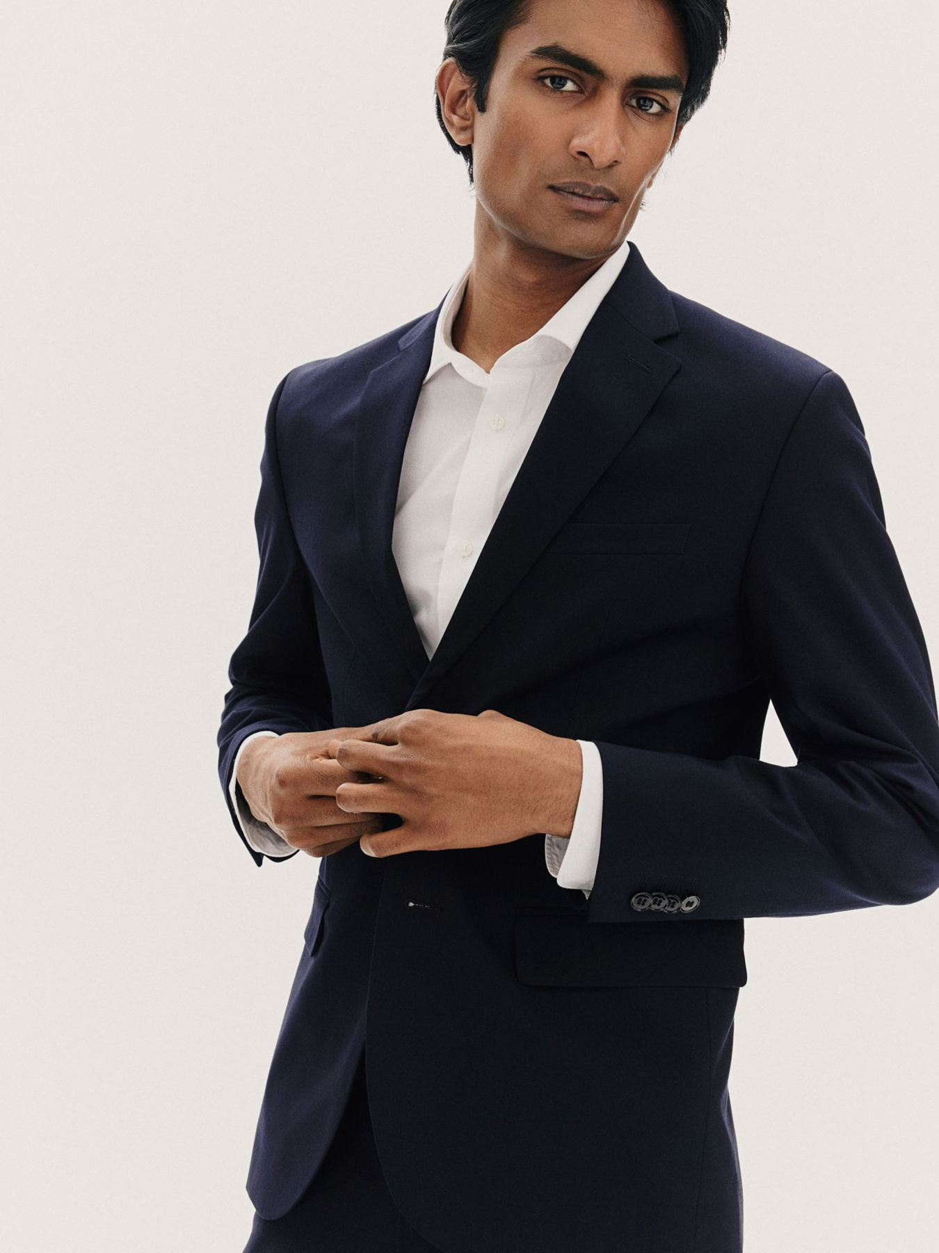 Пиджак H&M модель 7139861wer_Темно-синий Фото