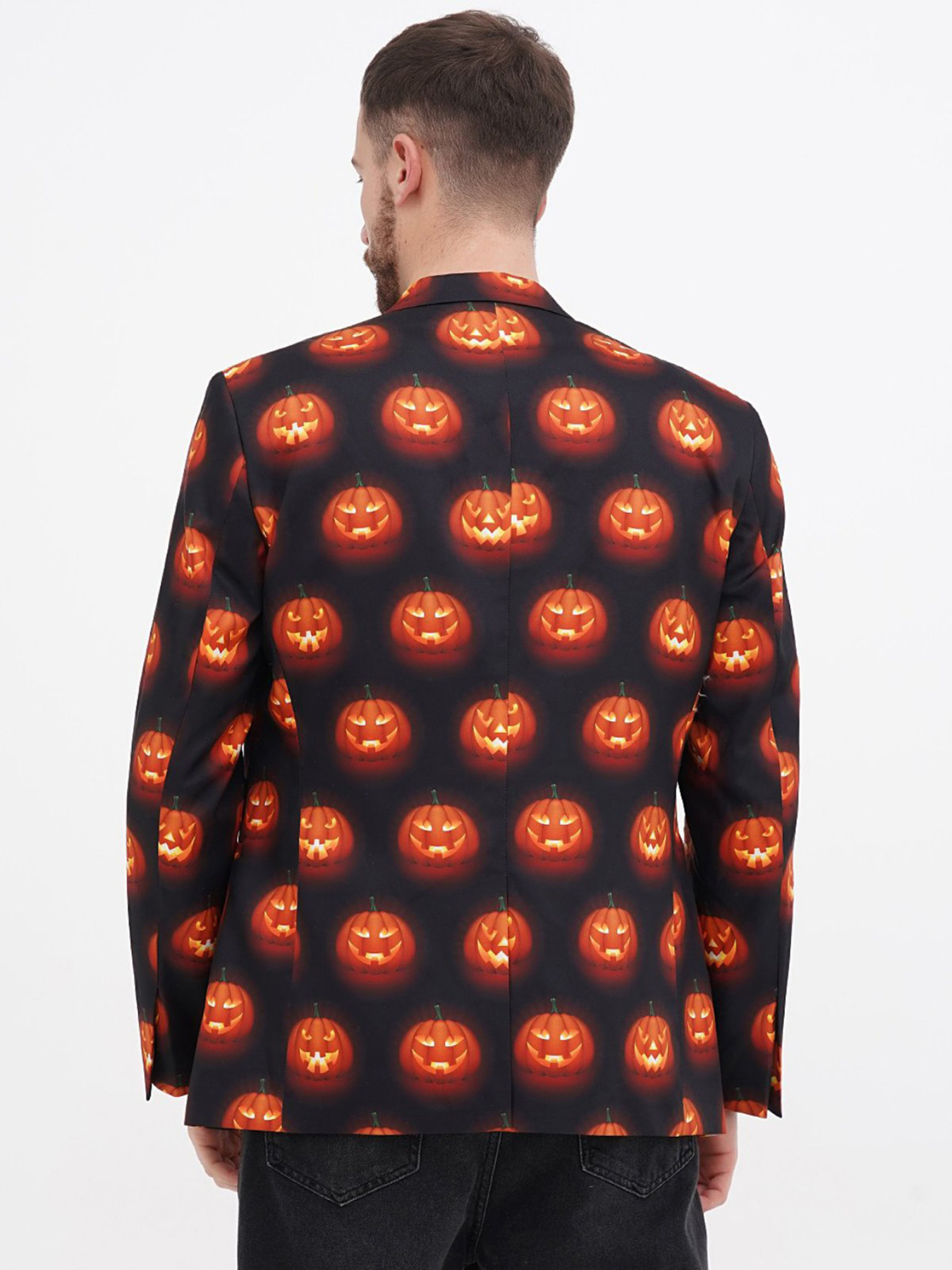 Пиджак H&M модель 83979901wer_Черно-оранжевый Фото