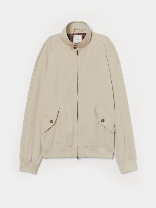 Куртки и дубленки H&M модель 7351231bar_Светло-бежевый Фото