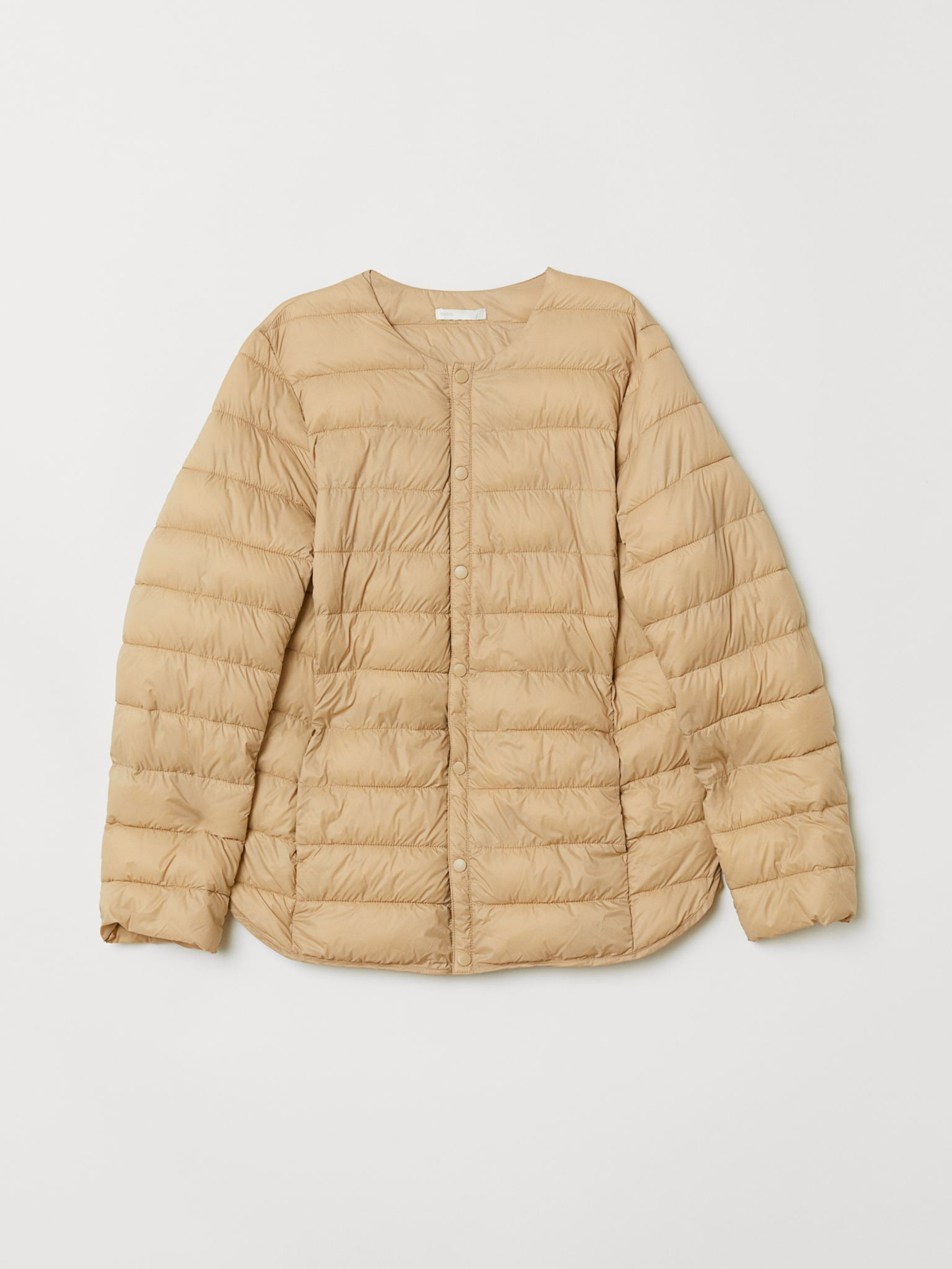 Демисезонная куртка H&M модель 6530848bar_Бежевый Фото