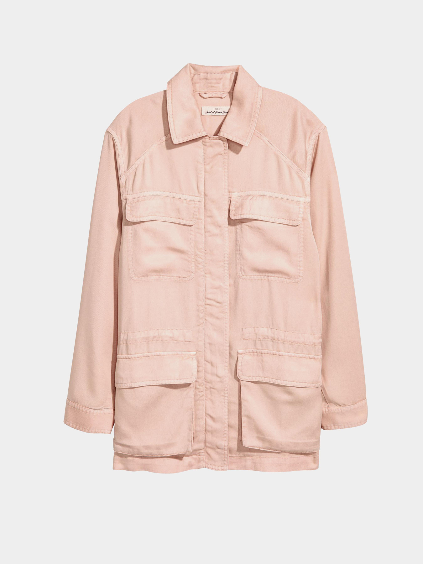 Ветровка H&M модель 5140536dlog_Пудрово-розовый Фото