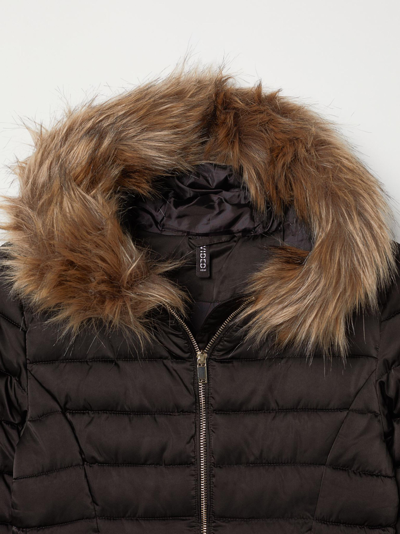 Зимняя куртка H&M модель 6426758dlog_Черный Фото