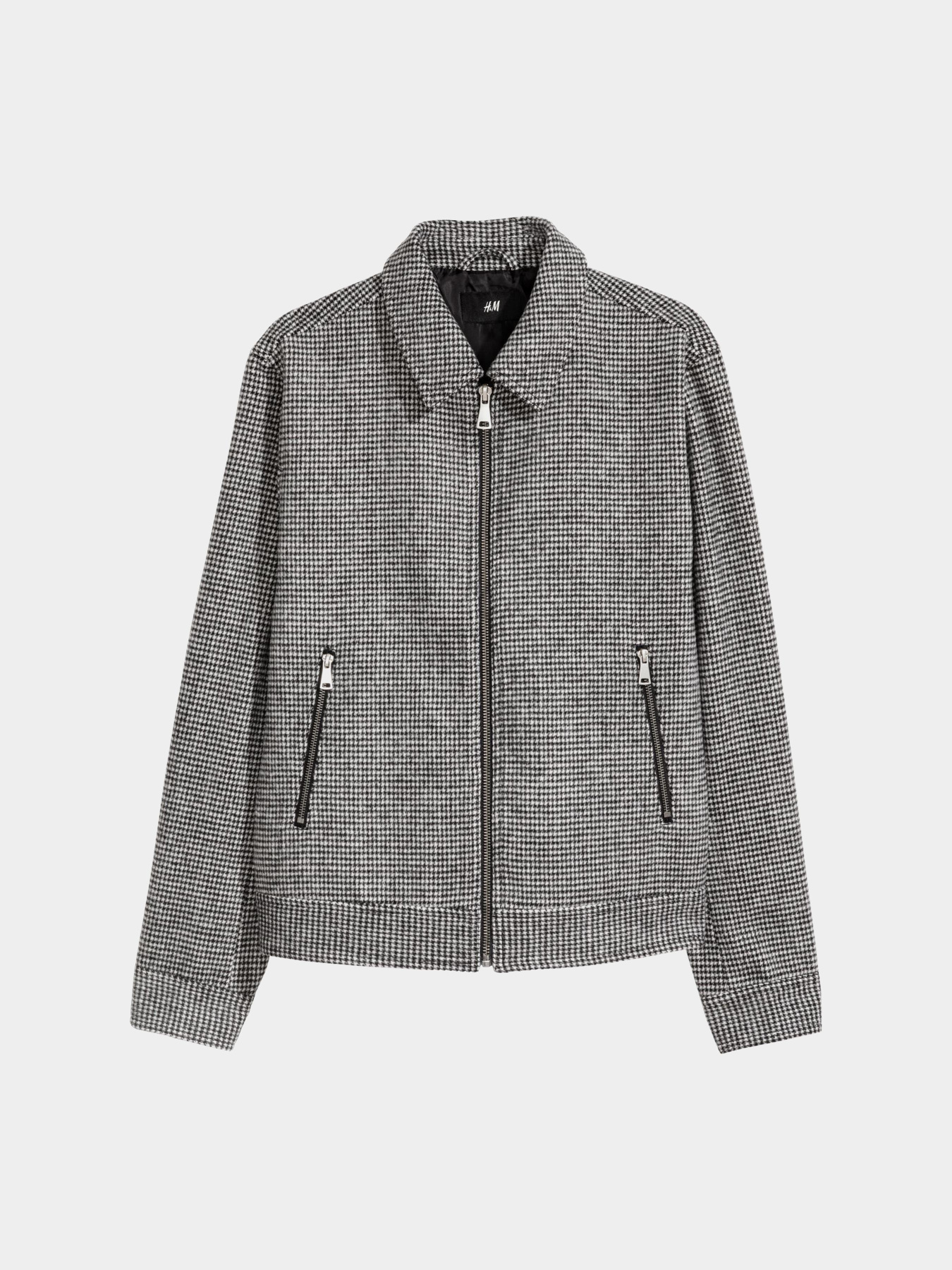 Куртки и дубленки H&M модель 5704066arl_Черно-белый Фото
