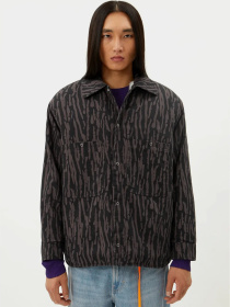 Куртка-сорочка Weekday модель 9992834arl_Черно-коричневый Фото