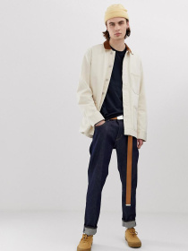 Джинсовая куртка Weekday модель 7080049abr_Молочный Фото