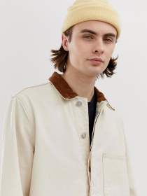 Джинсовая куртка Weekday модель 7080049abr_Молочный Фото