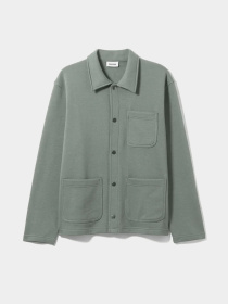 Куртка-сорочка Weekday модель 1061231ral_Серо-зеленый Фото