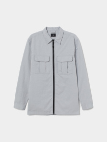 Куртка-рубашка H&M модель 9134153wer_Серый Фото