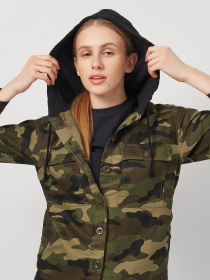 Ветровка H&M модель 8162401arl_Хаки Фото