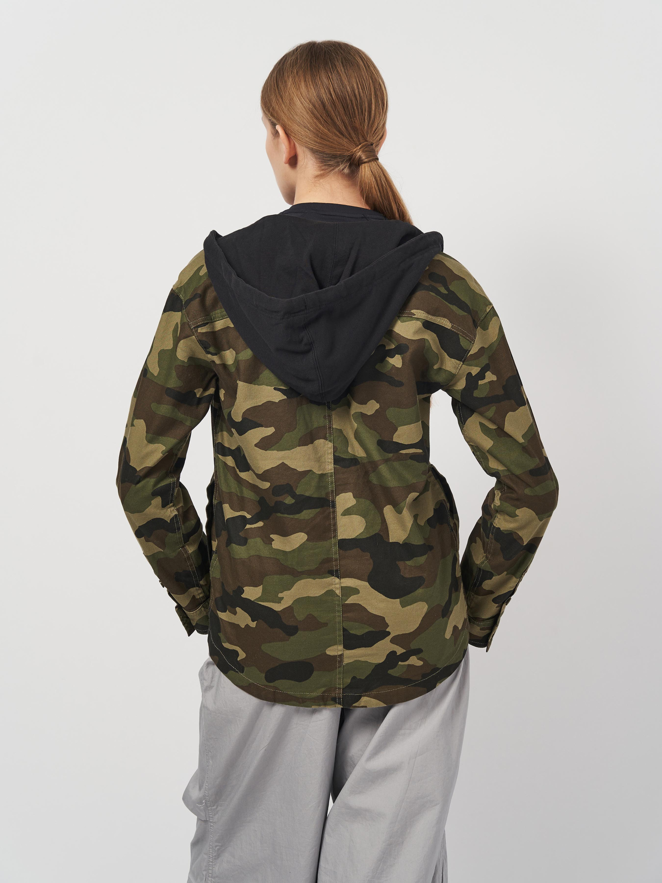 Ветровка H&M модель 8162401arl_Хаки Фото