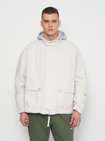 Зимняя куртка H&M модель 1043453arl_Светло-серый Фото