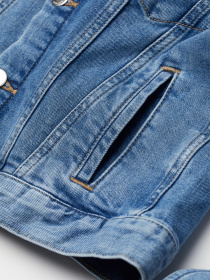 Джинсова куртка H&M модель 3990612wer_Светло-синий Фото