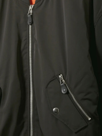 Бомбер Weekday модель 1016895ral_Черный Фото