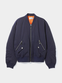 Бомбер Weekday модель 1016895ral_Черный Фото