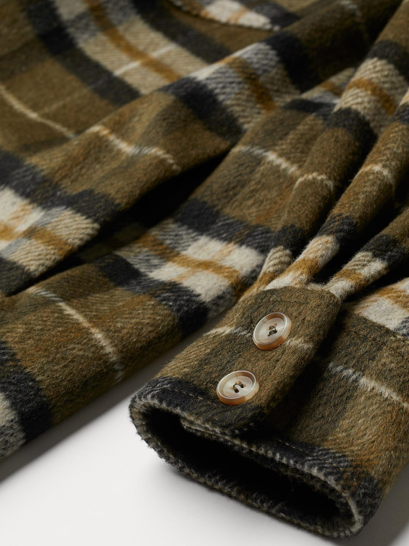 Куртка-рубашка H&M модель 9210732wer_Хаки Фото