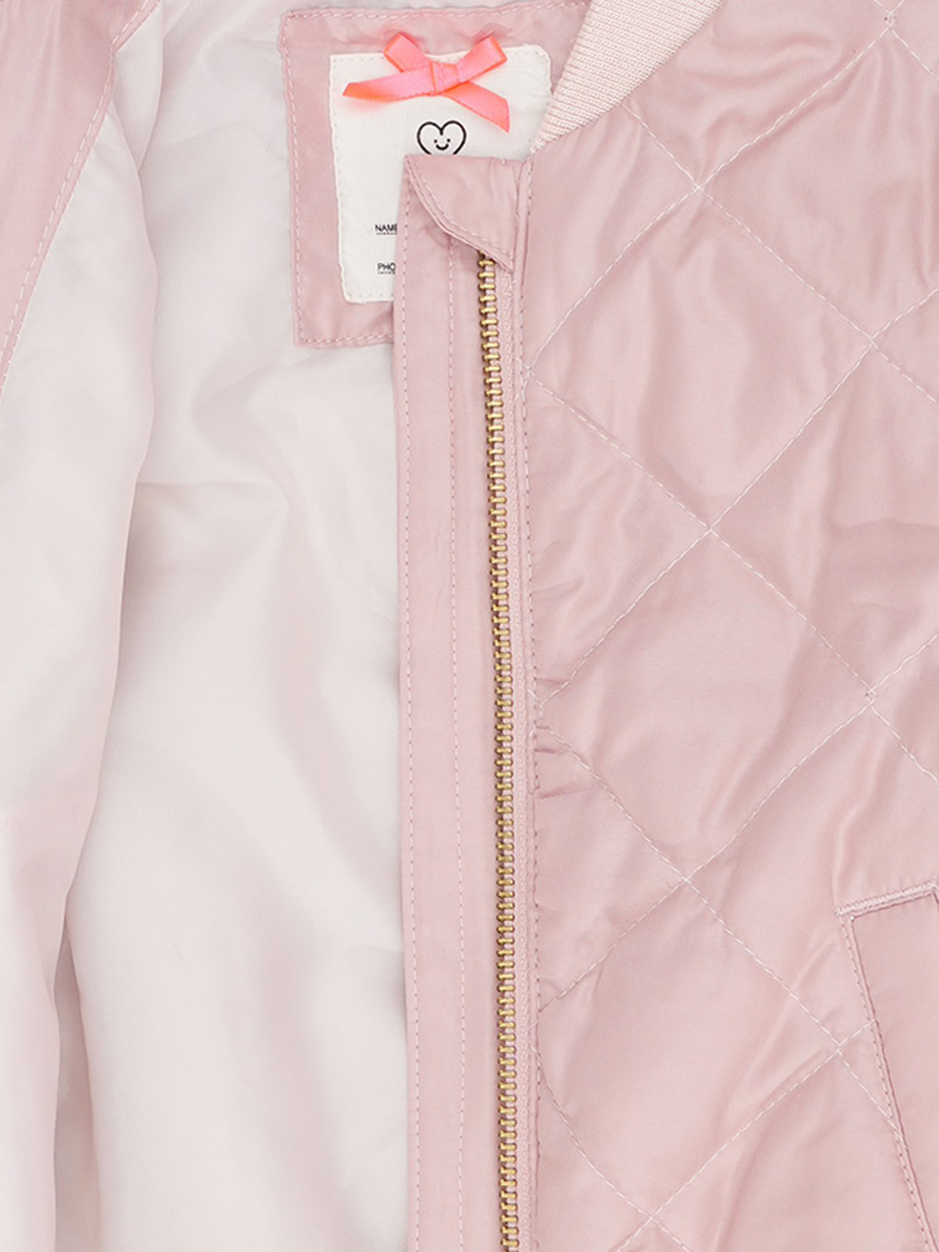 Бомбер H&M модель 2227990ral_Розовый Фото