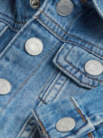 Джинсовая куртка H&M модель 6945611kwer_Голубой Фото