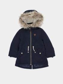 Парка H&M модель 3564073ral_Темно-синий Фото