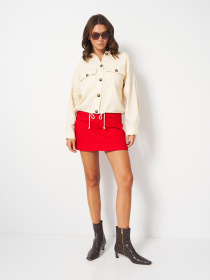 Куртка-рубашка H&M модель 2256451wer_Молочный Фото