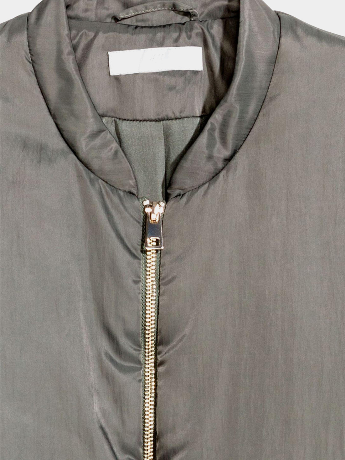 Бомбер H&M модель 4752265wer_Хаки Фото