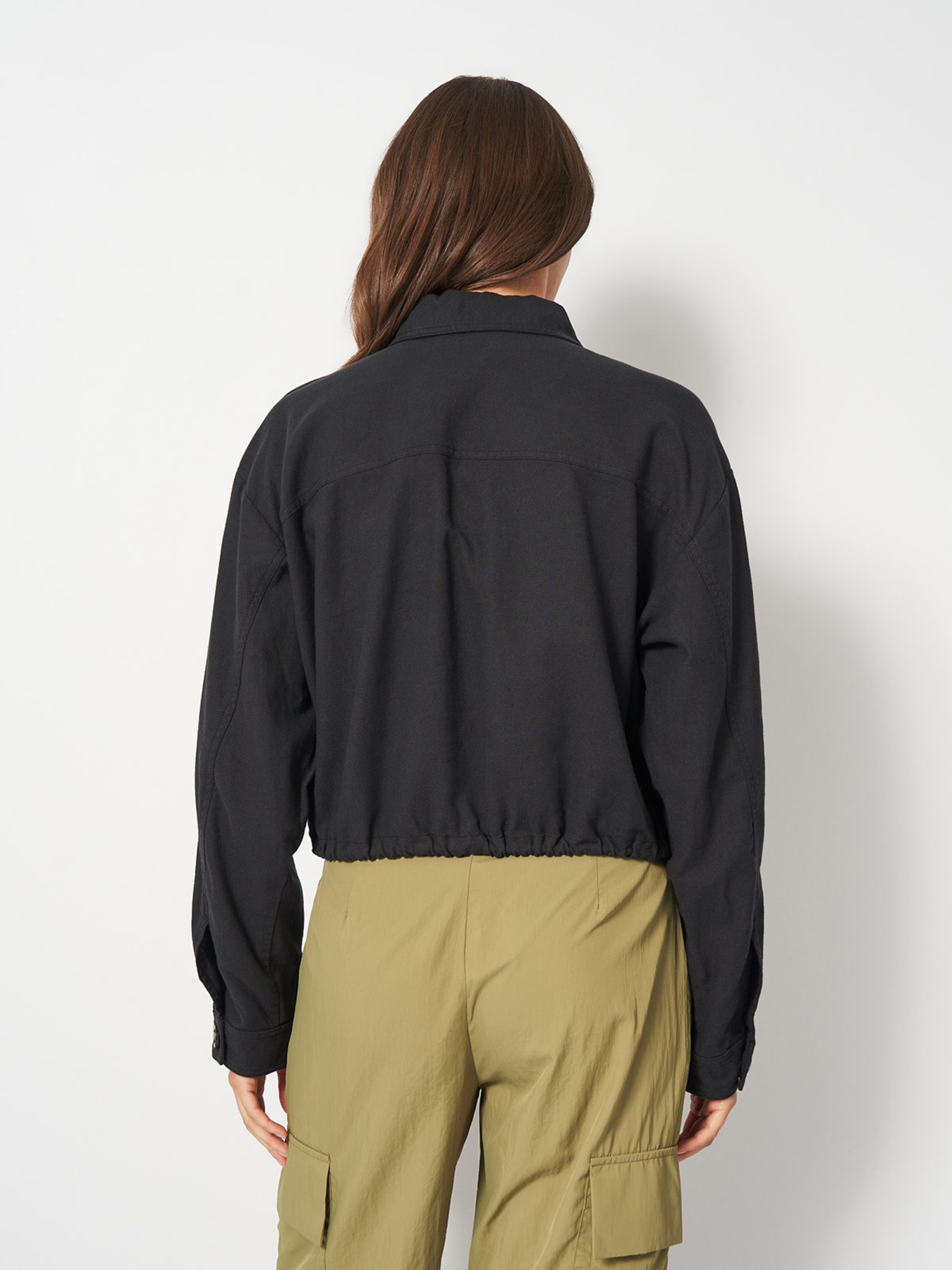 Куртка-рубашка H&M модель 2256451wer_Черный Фото