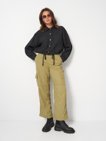 Куртка-рубашка H&M модель 2256451wer_Черный Фото