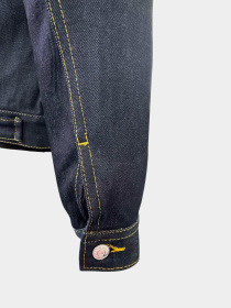 Джинсовая куртка H&M модель 9588003wer_Темно-синий Фото