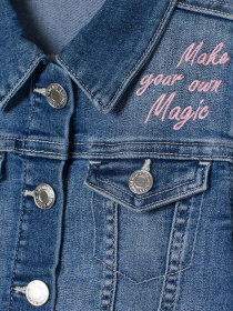 Джинсова куртка H&M модель 8076421kwer_Синий Джинсова куртка H&M модель 8076421kwer_Синий Фото