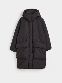 Зимняя куртка H&M модель 11003506wer_Черный Фото