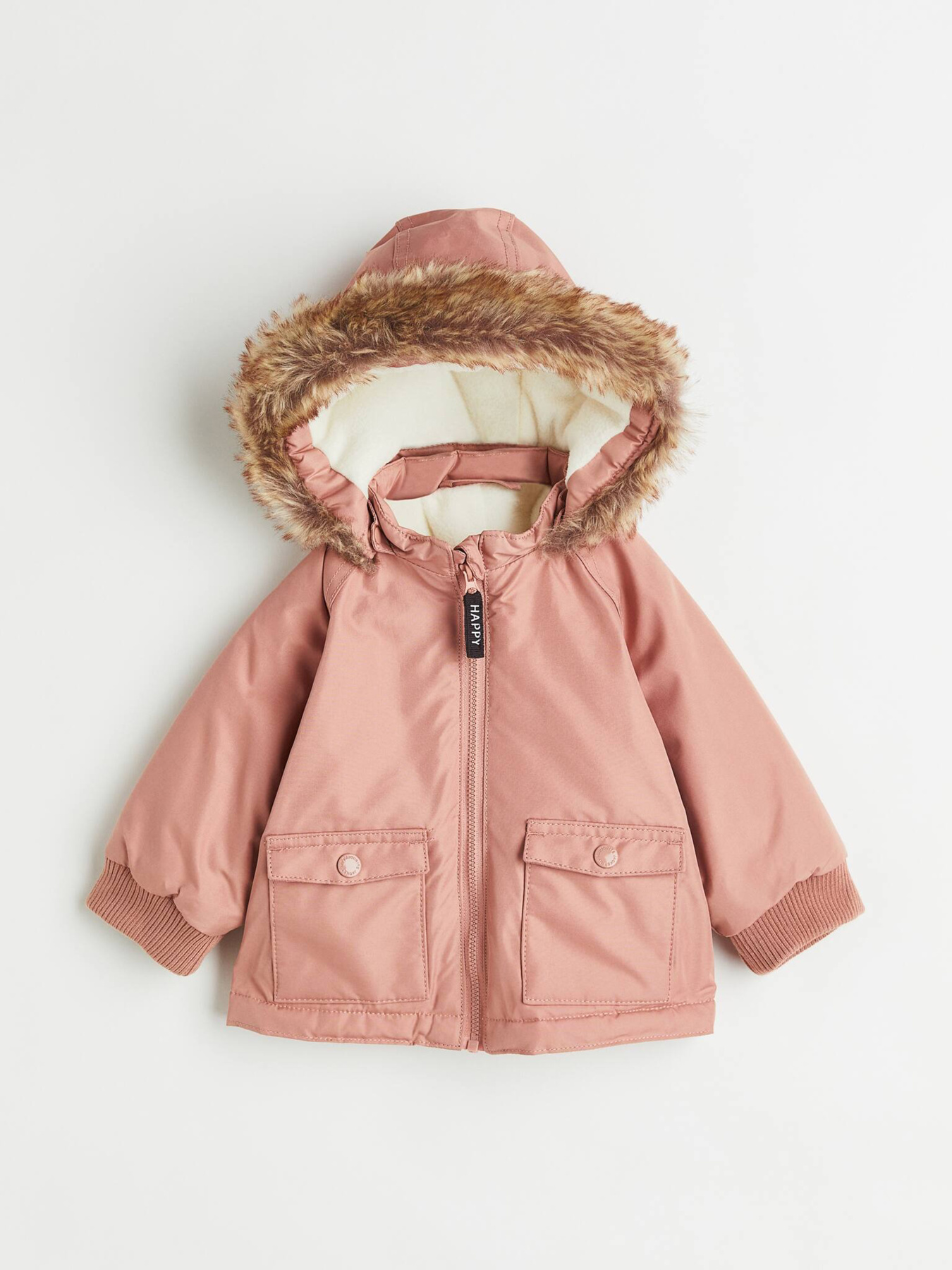 Зимова куртка H&M модель 1061027kwer_Розовый Фото