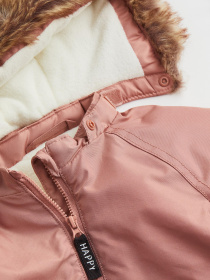 Зимняя куртка H&M модель 1061027kwer_Розовый Фото