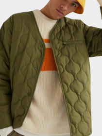 Демисезонная куртка H&M модель 10140284wer_Хаки Фото