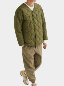 Демисезонная куртка H&M модель 10140284wer_Хаки Фото