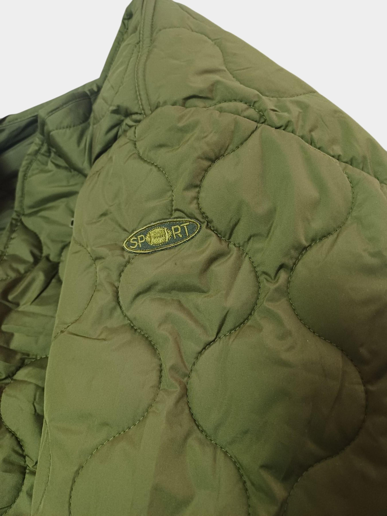 Демисезонная куртка H&M модель 10140284wer_Хаки Фото