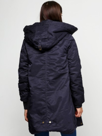 Парка H&M модель 4481334wer_Темно-синий Фото