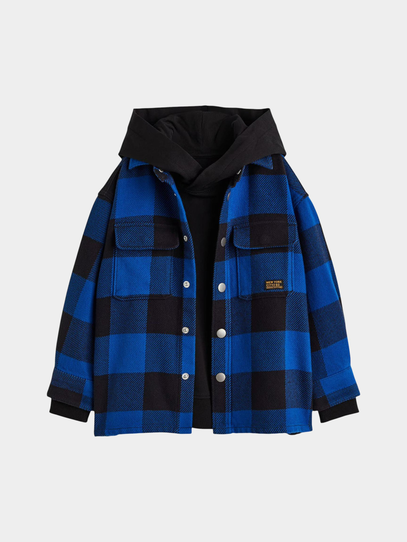 Куртка-рубашка H&M модель 10877896kwer_Темно-синий Фото