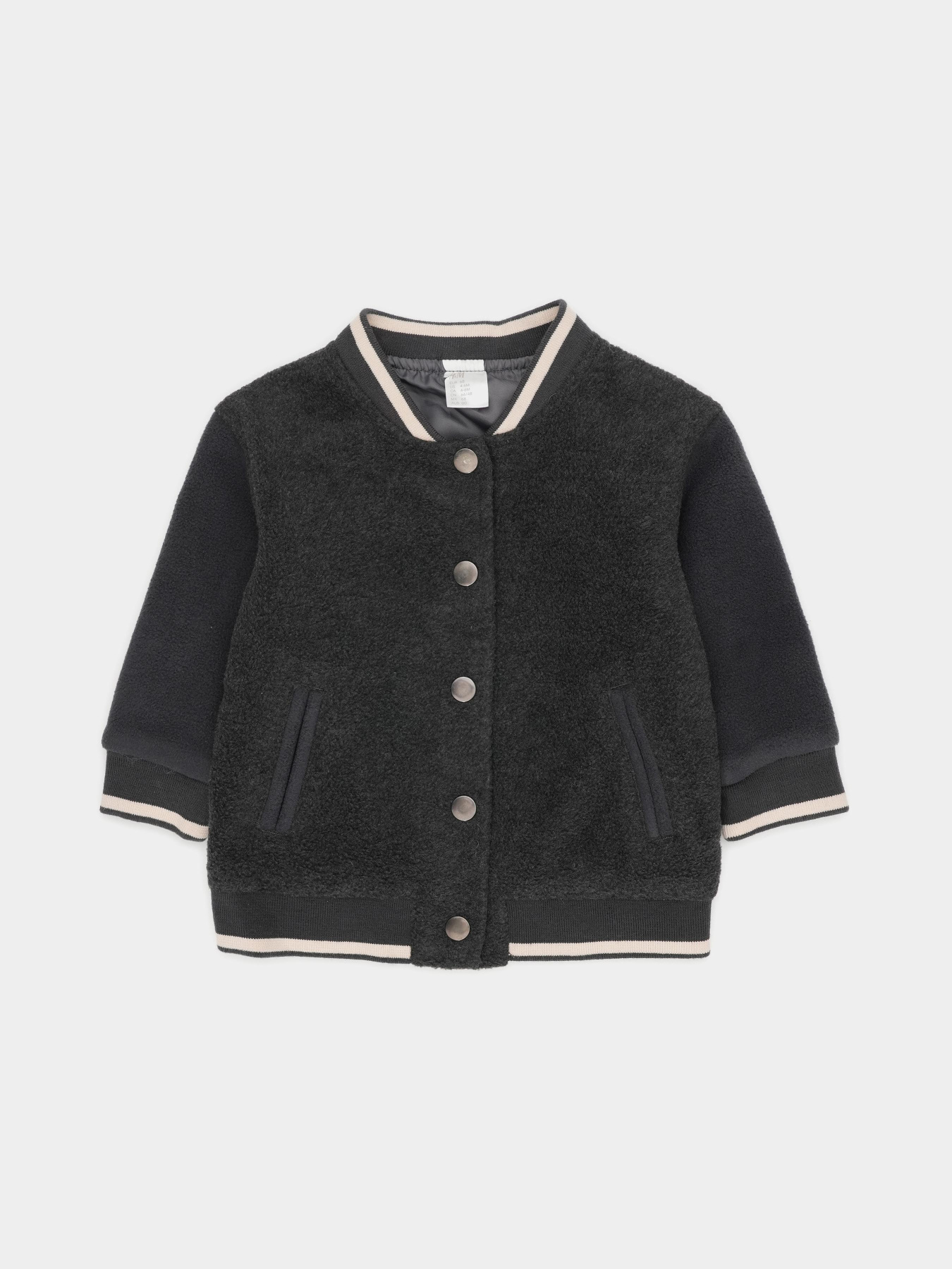 Бомбер H&M модель 5554448ral_Темно-серый Фото