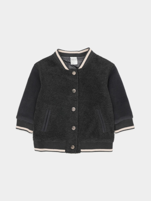 Бомбер H&M модель 5554448ral_Темно-серый Фото