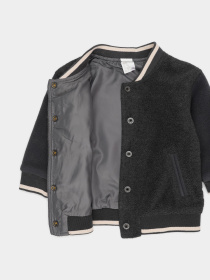 Бомбер H&M модель 5554448ral_Темно-серый Фото